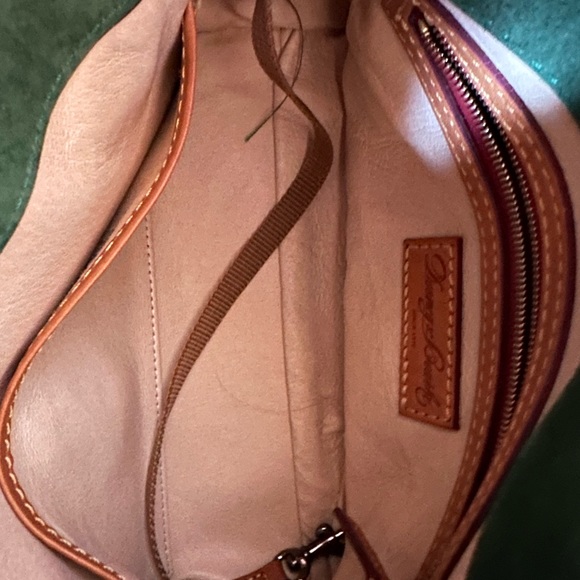 Dooney & Bourke Tan Crossbody Bag with Gold Hardware - Picture 5 of 12